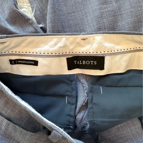 Talbots Hampshire Ankle Pants - Picture 4 of 5